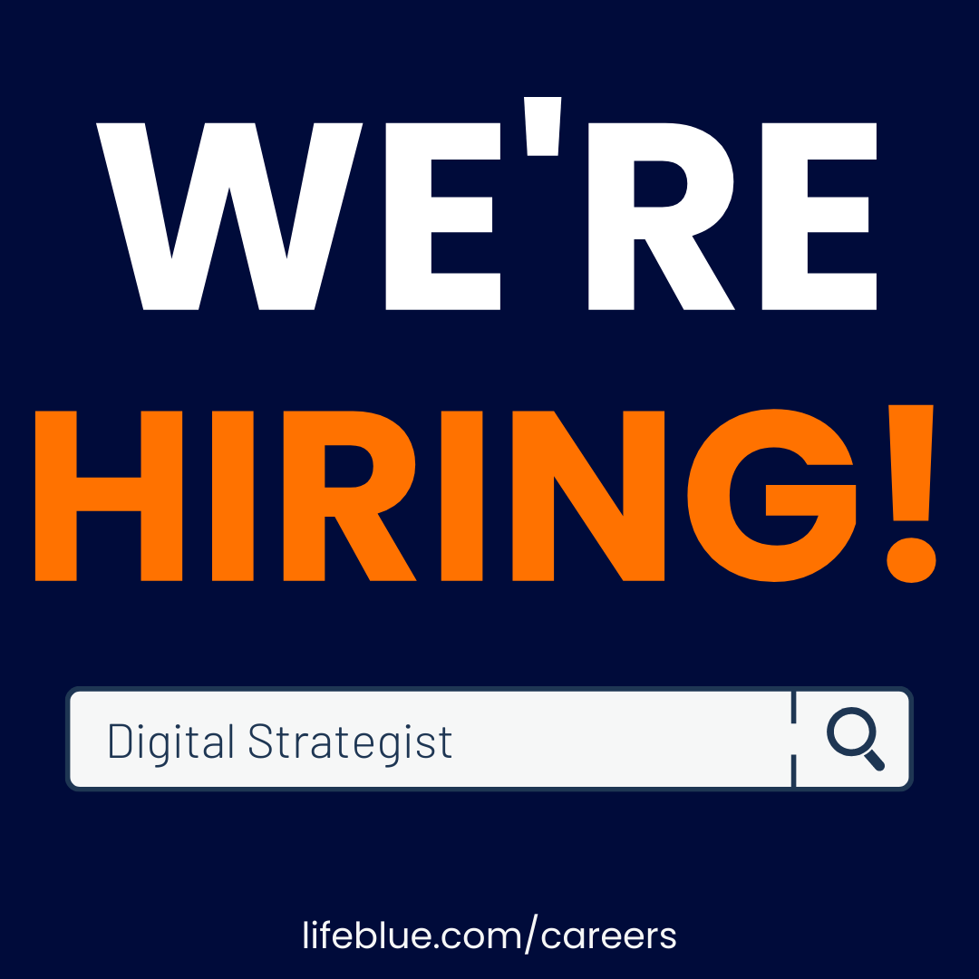 Are you obsessed with developing &amp; refining smart SEO strategies?

Are you passionate about customizing CRM structures, workflows, and campaigns to help teammates gain the best outcomes?

As a <a href="/lifeblue/">Lifeblue</a> Digital Strategist, you’ll do just that!

Learn more: bit.ly/3i7WUbJ
