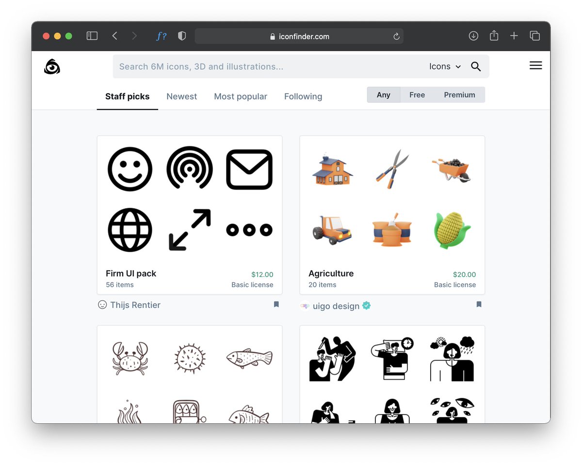 Thysr's tweet image. My just new icon collection &apos;Firm UI pack&apos; got featured on the Staff picks!✨
Thank you @iconfinder #iconfinder 

iconfinder.com/icon-sets/feat…