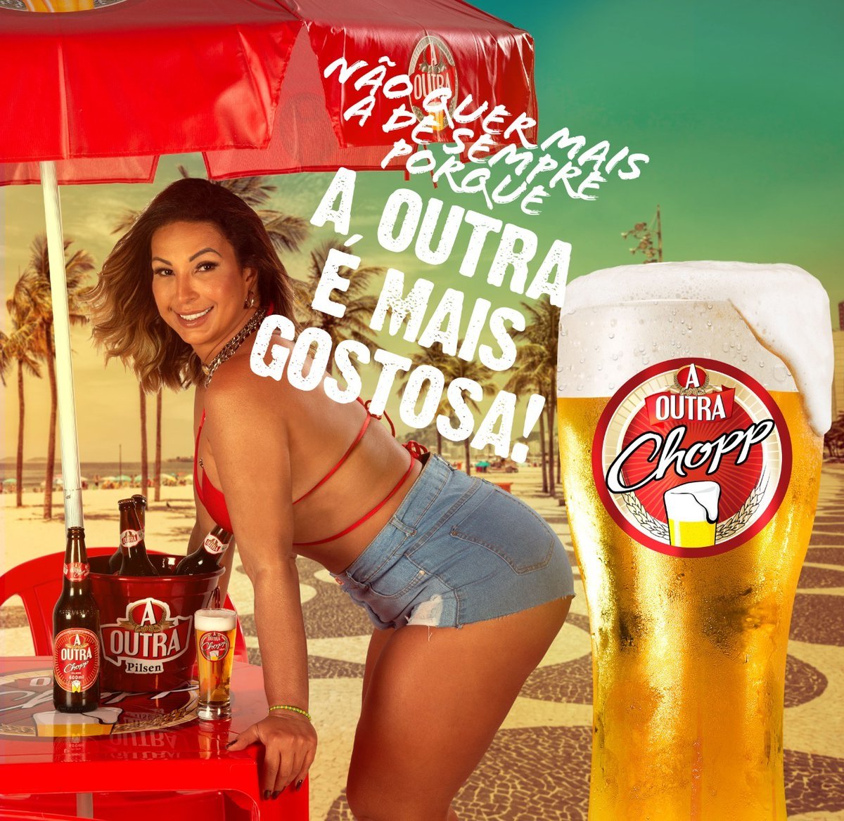 AOutraCerveja's tweet photo. A Outra é muito mais gostosa, e você já provou? 🍺🍺

.
.
#cervejaaoutra #aoutraemaisgostosoa #cerveja #chopp #valescapopozuda #quempedeumapedeoutra #rj #vempraoutra https://t.co/joNdiiqhUo