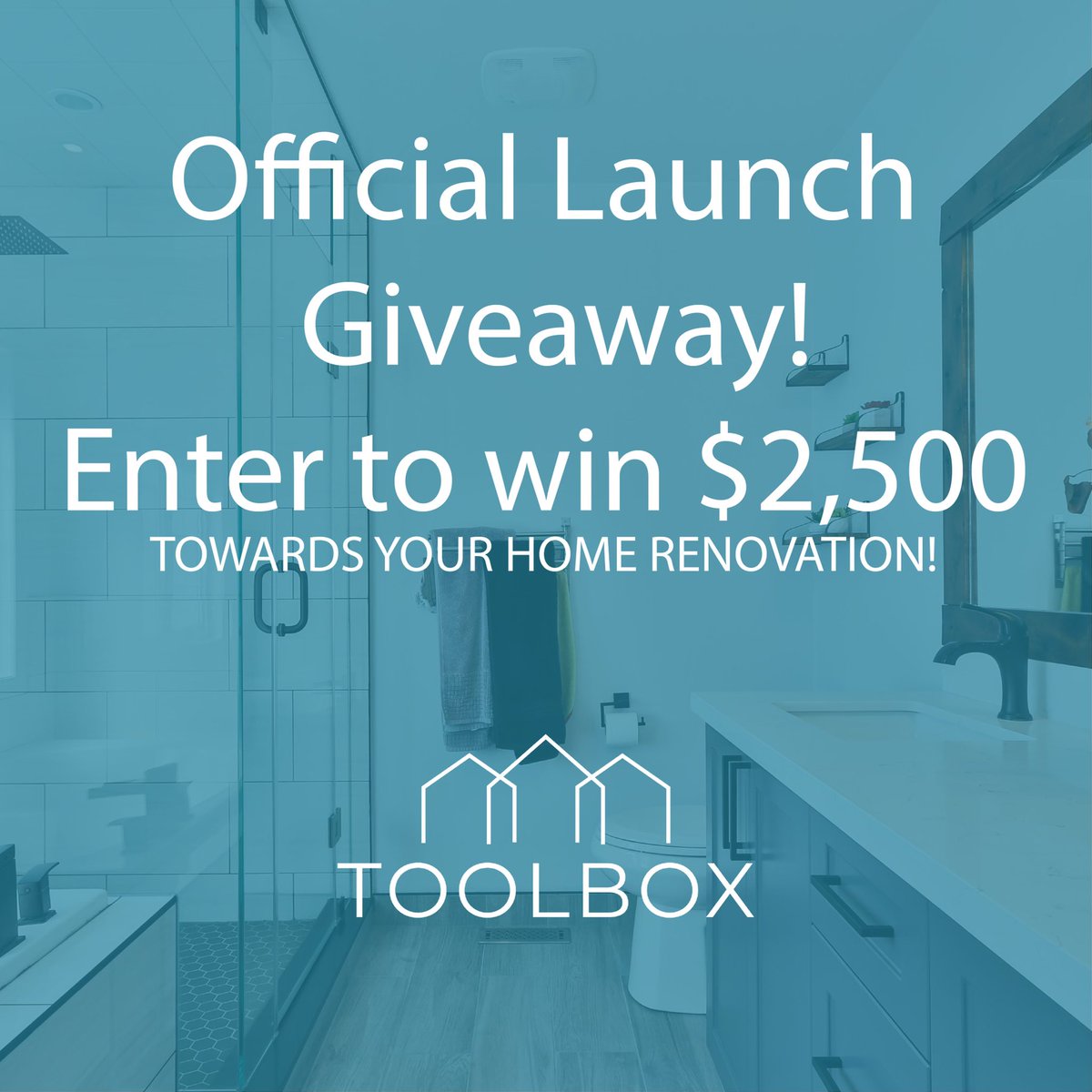 🎉 ToolBox has officially launched and we’re celebrating with a giveaway! 

Visit our Instagram to enter for a chance to win a $2,500 credit on our app towards your next renovation: bit.ly/3KSeop3

BC residents only. Contest ends Apr18. Good luck! #ToolBoxLaunchGiveaway