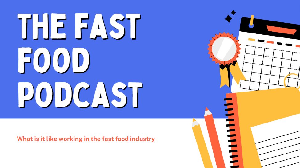 SamHarr85014434's tweet photo. Soon to be on SoundCloud, I have created a podcast with my two friends Reece and Louis where we discuss about our experiences working @McDonalds and the issues which revolve around working in this sort of industry. Stay tuned to find out more! #Thefastfoodpodcast #fastfood https://t.co/5BLmedPDSA