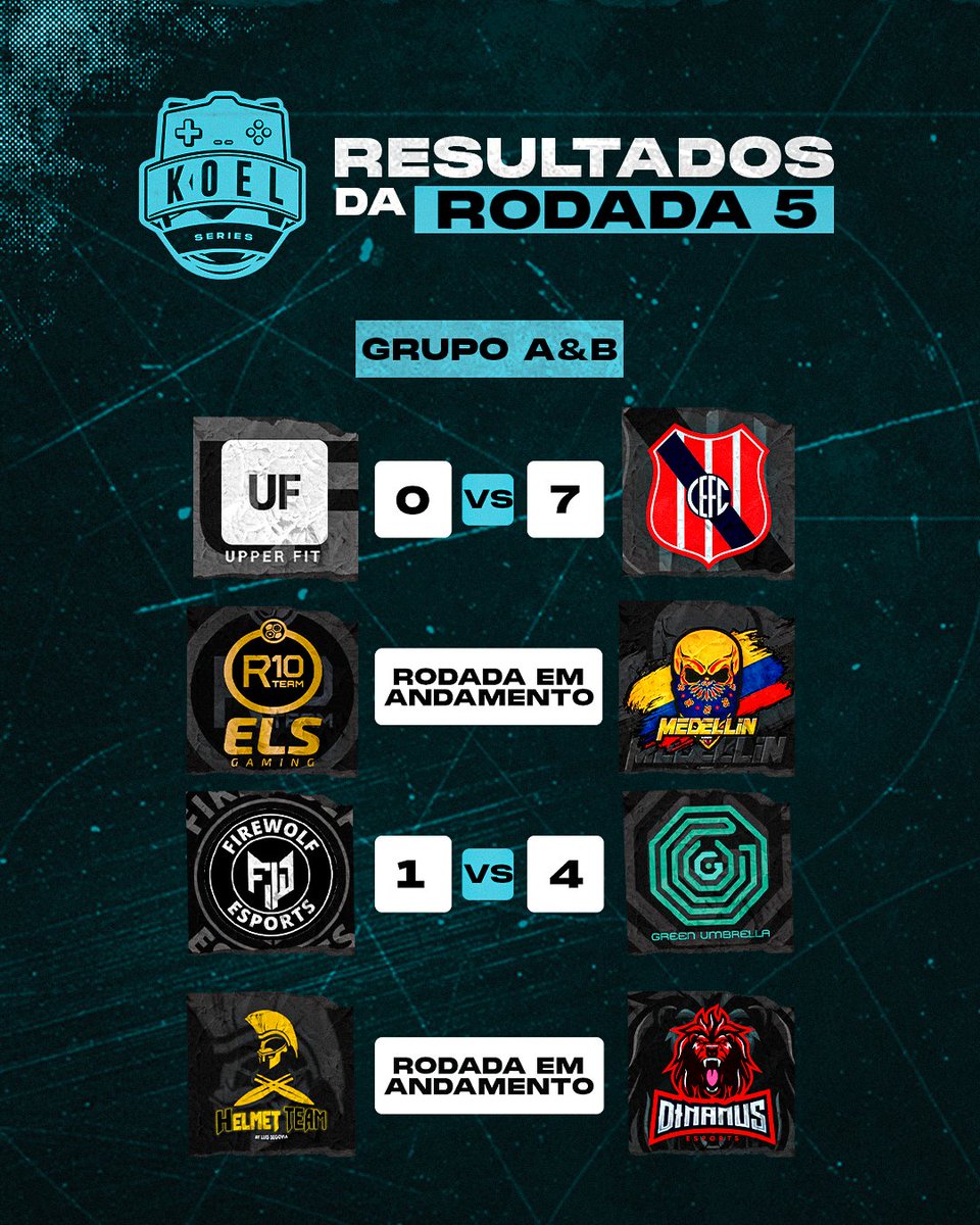 koeloficial's tweet photo. E a rodada 5 da #KOELSeries já está em andamento:

15/03 - 19h - @Rone_team x @GlaSports 
16/03 - 21h20 NA @TNTSportsBR - @eligasul x @mdleSports 
16/03 - 22h20 NA @TNTSportsBR - @HelmetTeam x @Dinamusesports 

Haja coração! Anota tudo ai para não perder! 🚨 https://t.co/GJAOMC23Lf