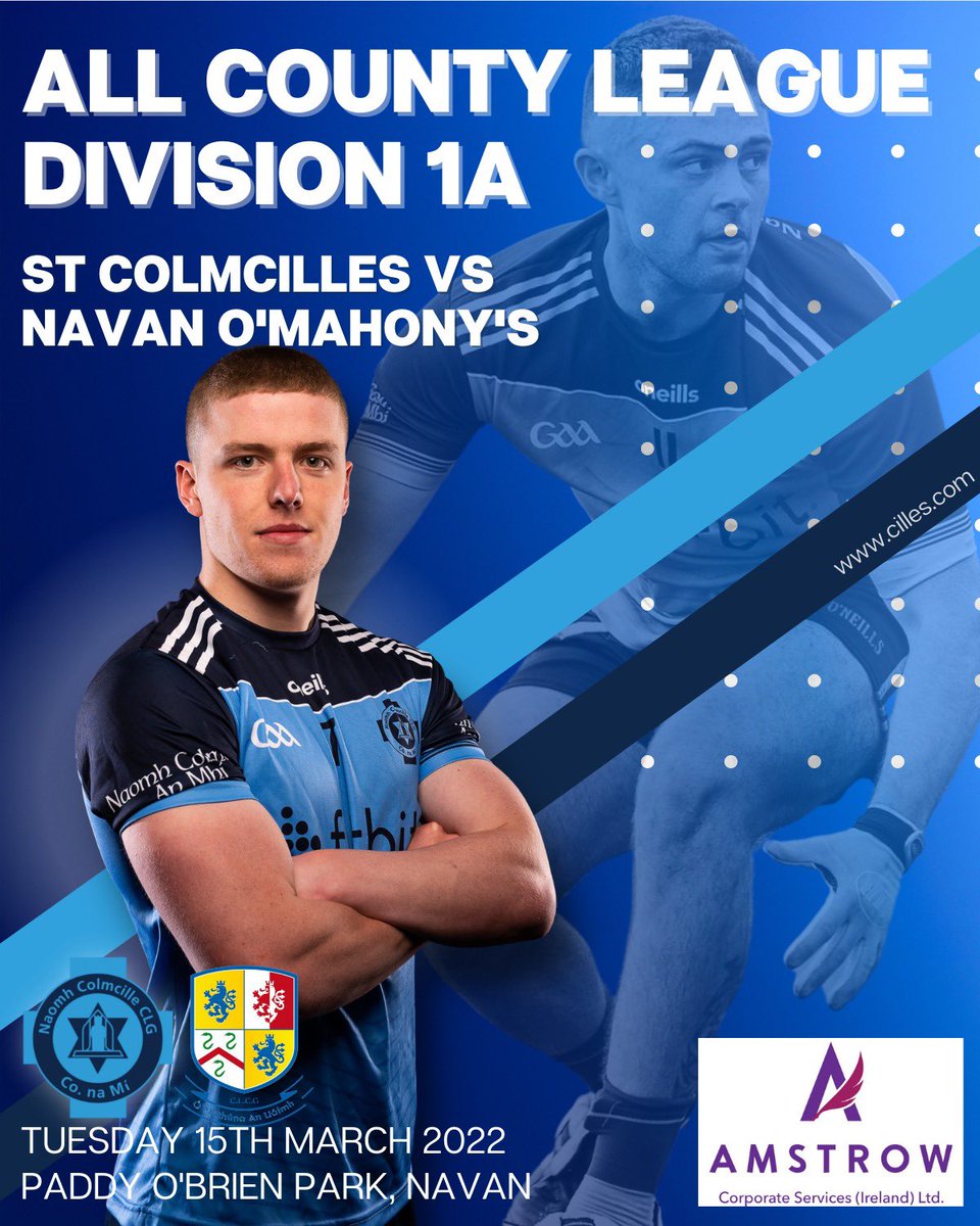 A big thanks tonight to <a href="/nigelwoods2019/">Nigel Woods</a> and all the team at AMSTROW CORPORATE SERVICES for your sponsorship of tonight’s game. A hard earned win at the home of the mighty Navan O Mahonys. Please support our sponsors #seasiders