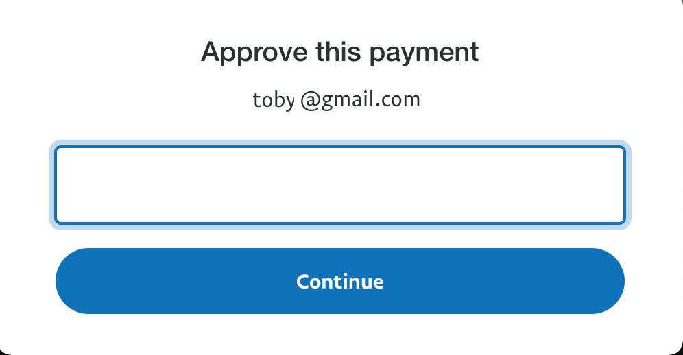 jamanifin's tweet photo. Great UX @PayPal I know exactly what to do without being prompted and aren't worried about typing in passwords or guessing I need to jump to my email for a 2FA authorisation at all. Good job guys... :slow clap: https://t.co/VZYWp2PMDi