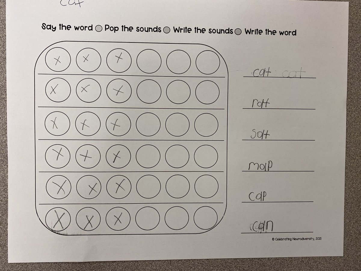 ktcollier's tweet photo. A little pop-it fun to practice our phonics skills! #cvc #cvce #alwayslearning #alwaysreading https://t.co/XSsHfazhuT