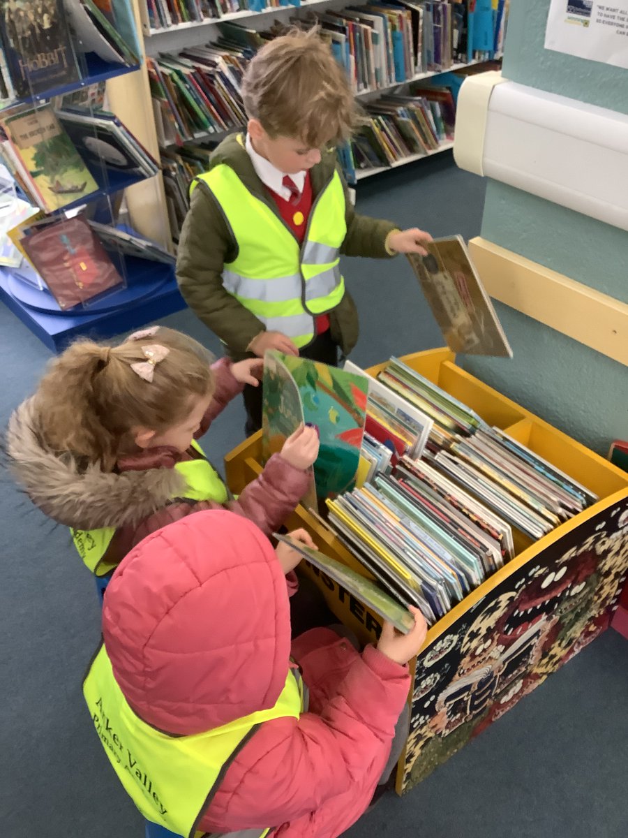 Reading is such an important part of our curriculum at Anker Valley and we are very lucky to be able to visit Tamworth Library once a fortnight for the children to borrow books and to further help foster a love of reading.