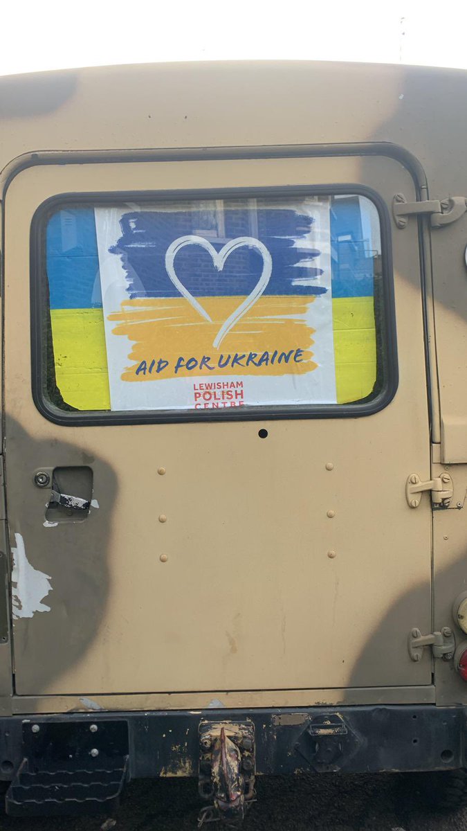 lewpolishcentre's tweet photo. Massive thanks to Toby, Freddie and Mtadigital Limited for our amazing van window stickers! Those driving supplies to the border are pleased to show their support so visibly and some have even been put up in shops and houses! 💙💛 🇺🇦
@mtadigitalprint https://t.co/e4WmcIAiQW