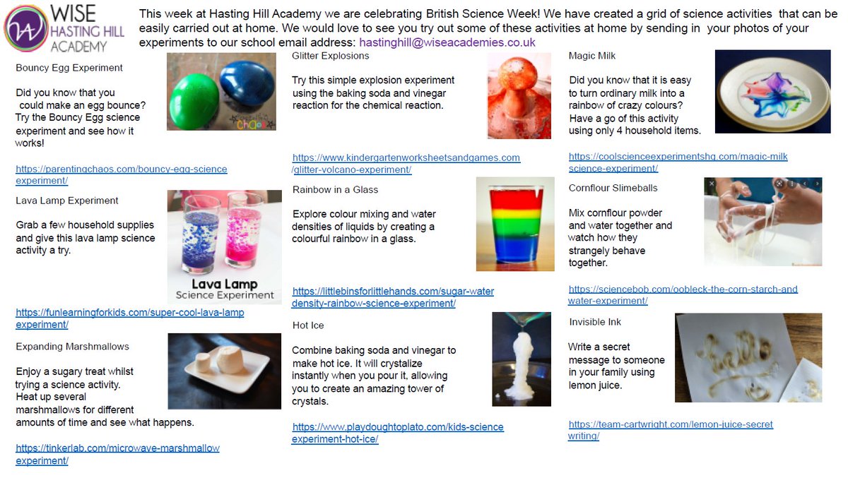 Hasting Hill Academy tweet media
