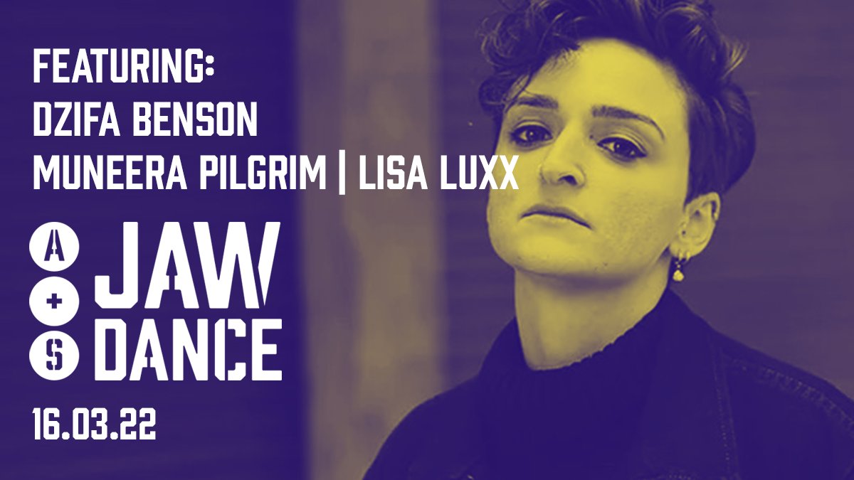 Apples and Snakes (@applesandsnakes) on Twitter photo Tomorrow! Get down to <a href="/RichMixLondon/">Rich Mix</a> for Jaw Dance - London's biggest spoken word night. Featuring <a href="/DzifaBenson/">Dzifa Afi Benson</a> <a href="/MuniPilgrim/">Muneera Pilgrim</a> and <a href="/lisaluxx_/">lisa minerva luxx • من النهر إلى البحر</a>
As usual, there will be slots for open mic available to sign up for on the night! Click here for tickets bit.ly/3I09cyk 🖱️ Tomorrow! Get down to <a href="/RichMixLondon/">Rich Mix</a> for Jaw Dance - London's biggest spoken word night. Featuring <a href="/DzifaBenson/">Dzifa Afi Benson</a> <a href="/MuniPilgrim/">Muneera Pilgrim</a> and <a href="/lisaluxx_/">lisa minerva luxx • من النهر إلى البحر</a>
As usual, there will be slots for open mic available to sign up for on the night! Click here for tickets bit.ly/3I09cyk 🖱️