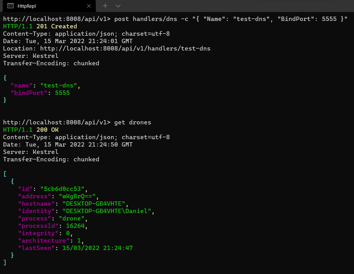 _RastaMouse's tweet photo. DNS in #SharpC2 is underway. https://t.co/4JM8GmOquS