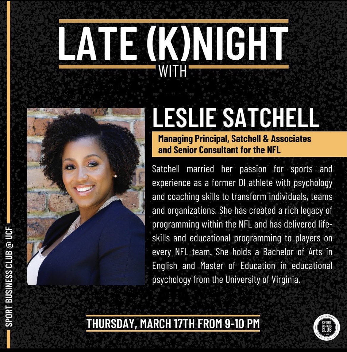 SPBMinorUCF's tweet photo. In addition to our next General Body Meeting, we also have our Late (K)night Event this Thursday, March 17th! We are excited for both of our events this Thursday, and we hope to see you all there! https://t.co/EsF3fOQwsR