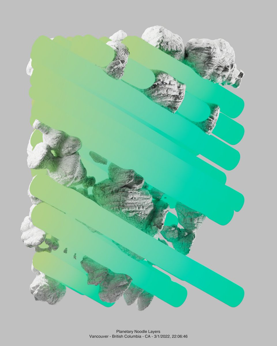 Maybe the most innovative concept I've seen on Solana - <a href="/noodlelayers/">Planetary Noodle Layers</a> is flying under the radar.

Each piece of art is defined by a unique "observation", a snapshot of local climate data taken by each person within a specific time-frame before mint.

Mine turned out super cool!❤️