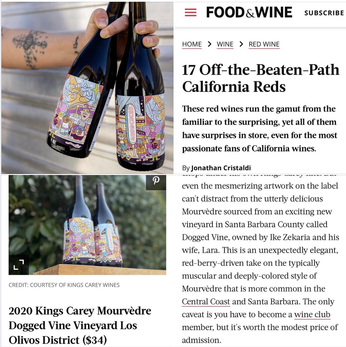 We've got a thrilling, deep berry wine fr <a href="/JamesSparksWine/">James Sparks</a> #KingsCareyWines  
that <a href="/foodandwine/">Food & Wine</a> raves about in our March Tasting Kit! Last day to order! cheesestorebh.com/virtual-march-…
#virtualtasting #centralcoast #SantaBarbara