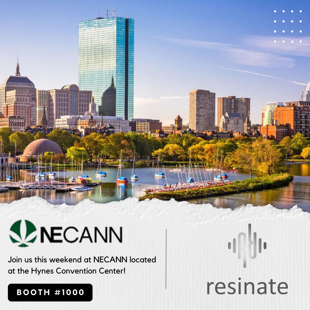 resinatewithus's tweet photo. Join us this weekend @necannacon! Meet our team and learn more about @resinatema or just stop by to say hi 😊 We will be there Friday, Saturday, and Sunday! Booth #1000 🍃 #necann #necannboston https://t.co/MyxHYzkfKV