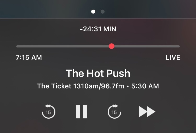 TicketP1's tweet photo. Hey @bracketdan, did you know they’ve already changed the morning fill in name on the Ticket app? And it’s the correct name. Yet still no “The” in your show name… https://t.co/YMOIzTOCAi