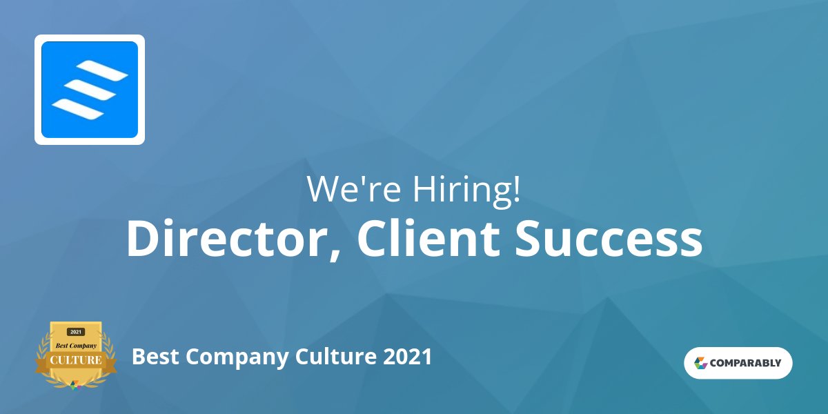 _RivalHR's tweet photo. SilkRoad Technology is #hiring! We are seeking a Director, Client Success to lead the Client Success team and manage our client engagement, retention and success strategy and processes. 

Learn more about this role and apply here: https://t.co/Idpsl8SK4F
#ClientSuccess #OpenRole https://t.co/cVZ9Faz5SJ