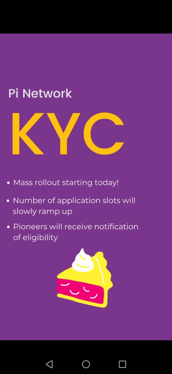 jamila_go's tweet photo. As per NK mentioned CLEARLY 👇🗣️🗣️🗣️

"YOU WILL RECEIVE A POP UP IF YOU ARE ILLEGIBLE FOR KYC and OPEN PI BROWSER
"KYC BUTTON" IF IT'S AVAILABLE FOR YOU...

Hope you're Watching/listening carefully the Video ❗❗❗ https://t.co/Su5CjqTlEC