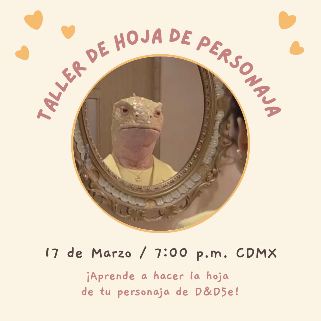 morrasydragones's tweet photo. Este jueves continuamos con nuestra serie de talleres para aprender a jugar D&amp;D5e. ¡Ven a crear tu hoja de personaja! No te lo pierdas, mándanos un MD para ser parte de nuestro servidor para mujeres en Discord.💜 https://t.co/DUzn49AL1A