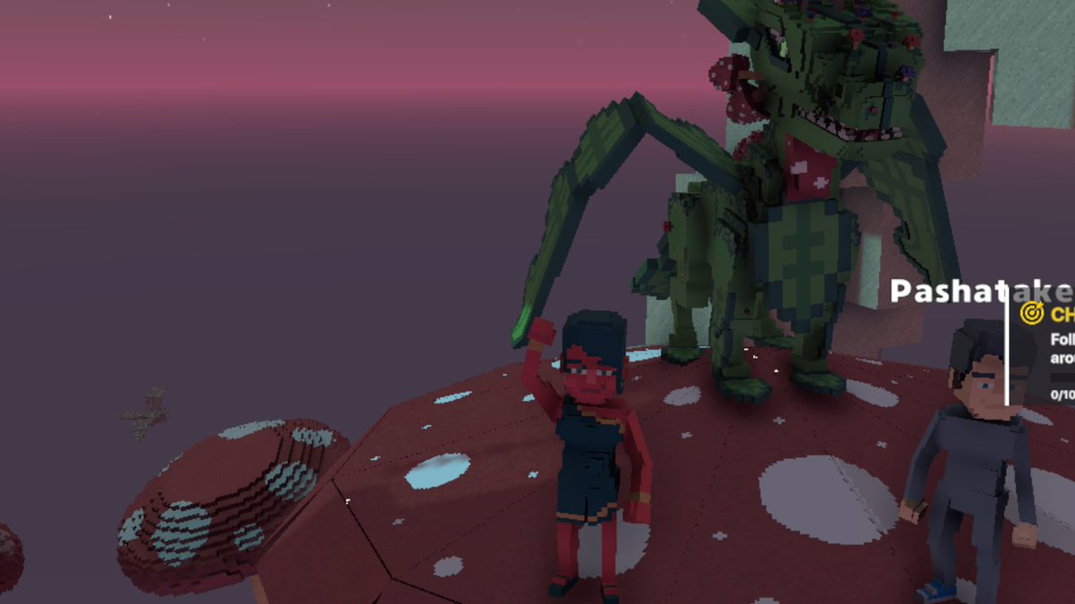 LaurenCryptoX's tweet photo. @TheSandboxGame I just participated in the daily #SandboxAlphaS2Contest for a chance to earn up to 1,000 $SAND! Starting March 15 - Selfie with the mushroom dragon. Check out my screenshot below! 👇 #SandboxAlphaS2 https://t.co/jHgir4qSJZ