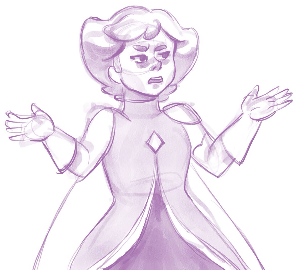 Annoyed Glimmer sketch because I finished watching She-ra and im in loove with everyone in that show #arttwt #digitalart #sherafanart