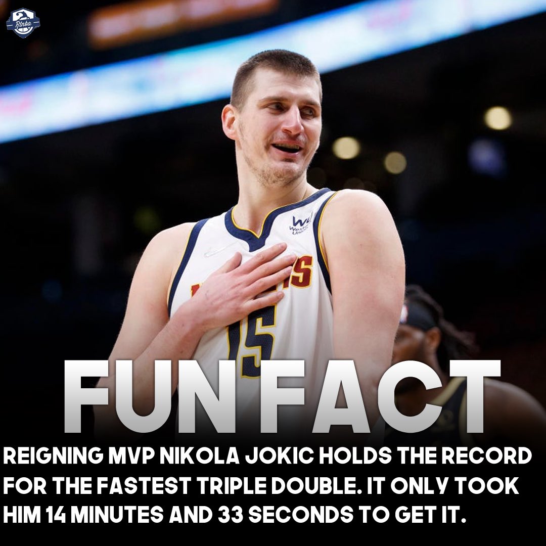 RTNBA's tweet photo. Nikola Jokic is that guy. 🔥 https://t.co/QPYgZdCP97