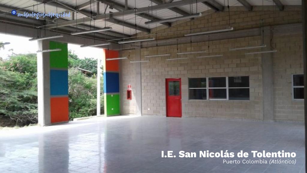 FondoFFIE's tweet photo. #PUERTOCOLOMBIA

La institución SAN NICOLÁS DE TOLENTINO favorece a 5⃣2⃣0⃣ estudiantes y cuenta con:

🏫14 aulas nuevas  
📚Biblioteca
🧪Laboratorio 
🍴Comedor y cocina
🚽24 baterías sanitarias https://t.co/5kTWrCORUw
