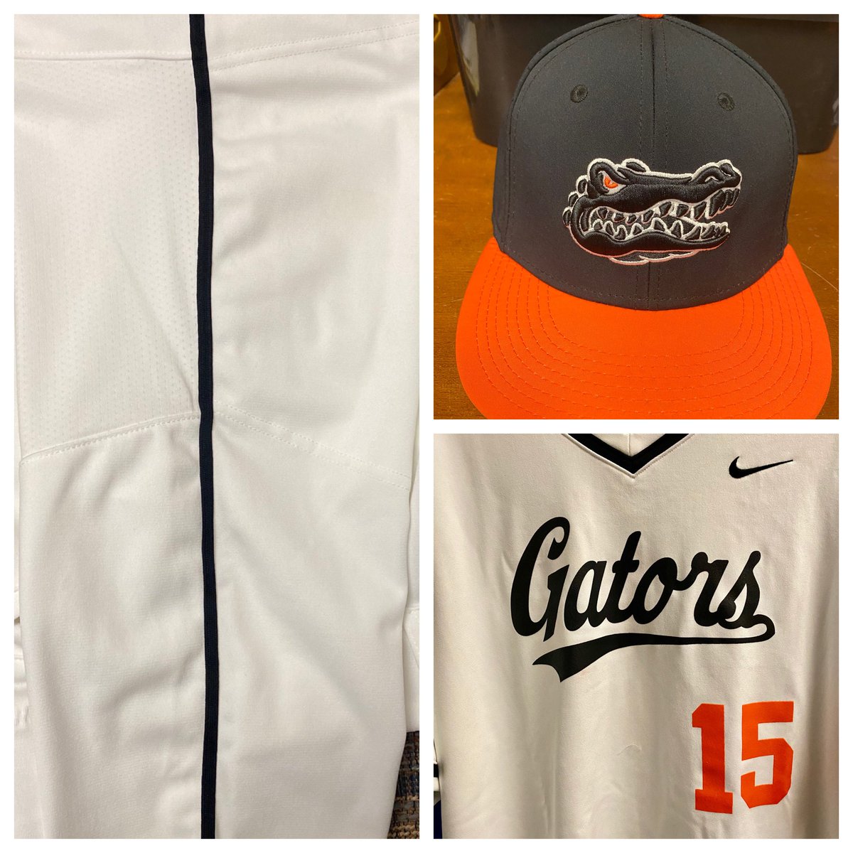 CPGatorBaseball's tweet photo. Game times have been backed up to 5/7 vs @PatricanSaints! Stay tuned for more updates once available! #FireMeUp #ReignFall #UniSwag https://t.co/gxCa7loika