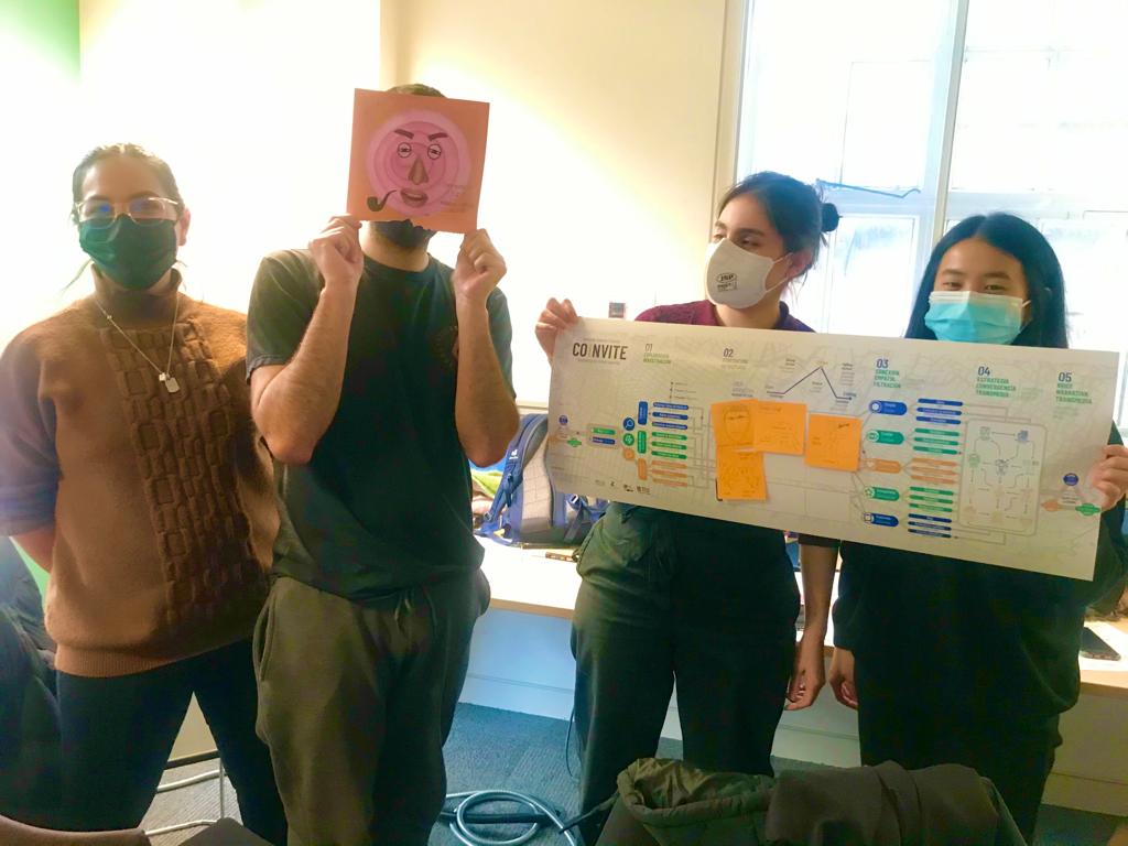 "Mapping feelings in the city" 👁🖐🧠
Last week, during the Participatory Processes class, our students navigated their cities through feeling and storytelling! 
How do you 'tell' your city? We did it with the storytelling tool created by <a href="/coinvite/">COiNVITE</a> 
#storytelling #participation