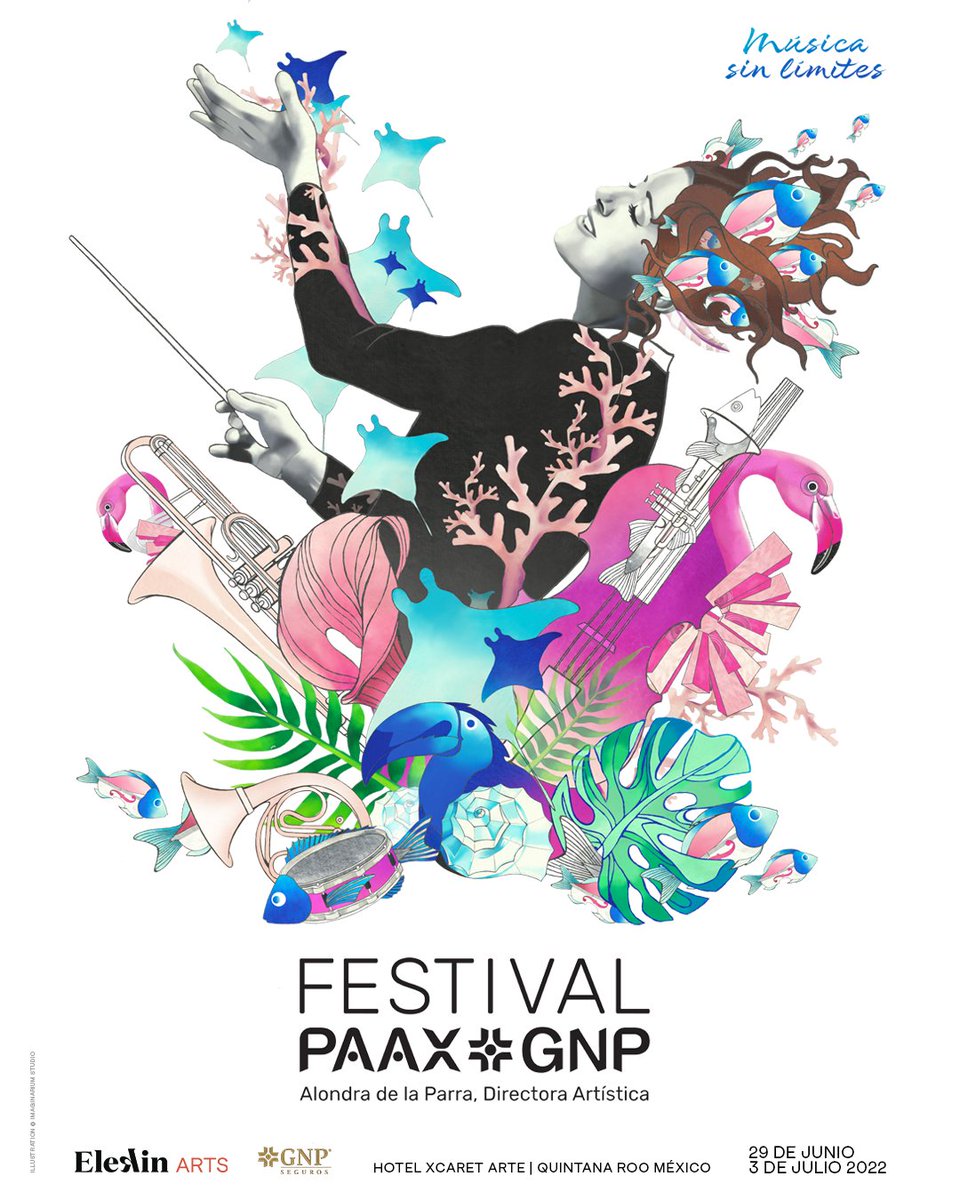 impossibleorch's tweet photo. For the first time ever, @alondradlp and @GNPSeguros bring together #TheImpossibleOrchestra for a live music and dance festival at @HotelXcaretArte, the heart of the Mexican Caribbean. 

Follow @FestivalPaaxGNP to join our journey of #LimitlessMusic. 

#MusicMovesUs https://t.co/cCzlHH3hDF