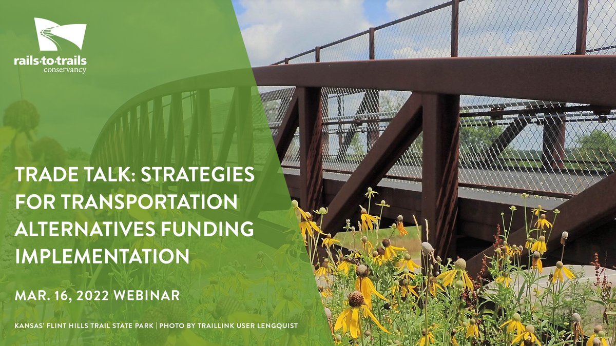 Tomorrow, March 16: Join us for our "TrADE Talk: Strategies for Transportation Alternatives Funding Implementation" webinar! 

Register for free: rtc.li/ta-funding-str…