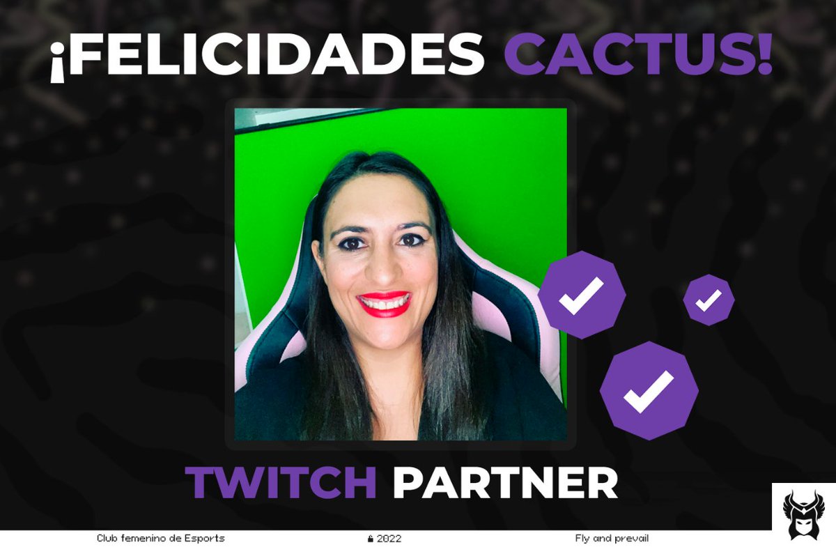 KeresEsports's tweet photo. 💥 Tenemos nueva miembro del club diamante de los @TwitchES Partners 💥

🎉 ¡Felicidades @cactusconflor1! 🎉

#FlyAndPrevail #KeresCreators https://t.co/6oxm3LTJ2j
