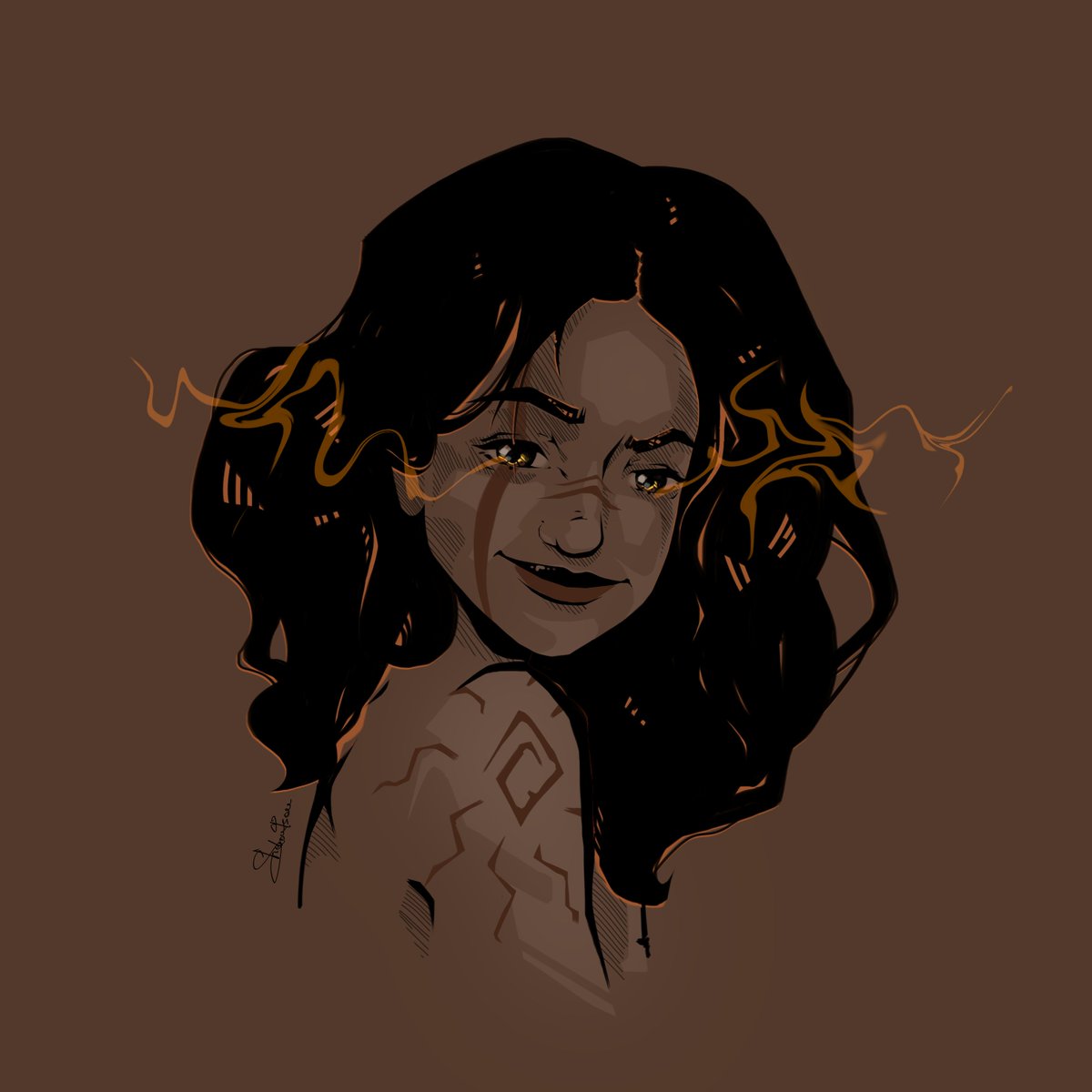 Hangyoku_art's tweet photo. Just made a bunch of art, as example for portraits
#portrait #portraitchallengemx #lineart https://t.co/PNDq3gxtSC