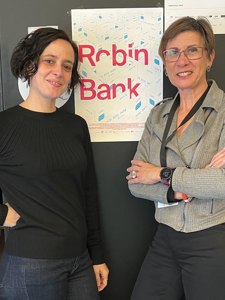 Fantàstica acollida a l’estrena mundial de “Robin Bank”, d’Anna Giralt (<a href="/anoulajan/">Anna Giralt Gris</a>) al Thessaloniki Film Festival <a href="/filmfestivalgr/">Thessaloniki IFF</a>. Un altre gran documental català en pantalles internacionals -coproduït per <a href="/tv3cat/">TV3 és ara @Som3Cat</a> amb @gusanofilms- que podreu veure aviat al #SenseFiccioTV3.