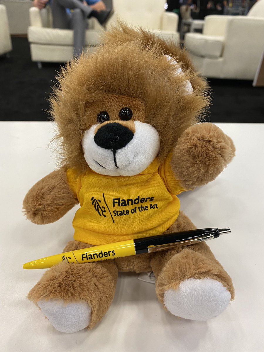 Hi there! Did you know that I am not only a cute little stuffed lion but also the symbol of Flanders? Come visit the Belgian booth at #SXSW and learn more about Flanders and #BETech