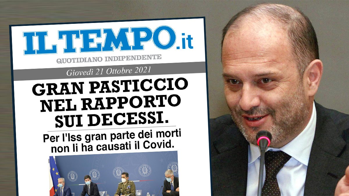 viaggrego's tweet photo. “Solo il 2,9% dei #Morti è stato per #Covid”: l’#Ordine dei #Giornalisti (solo ora) dà ragione all’ex #Direttore del “#Tempo” #Bechis, era stato #accusato di essere #NoVax! #Crollato il Castello di Carta di #Speranza! https://t.co/ZsS8GJVRMH https://t.co/XwOeWkxTU1
