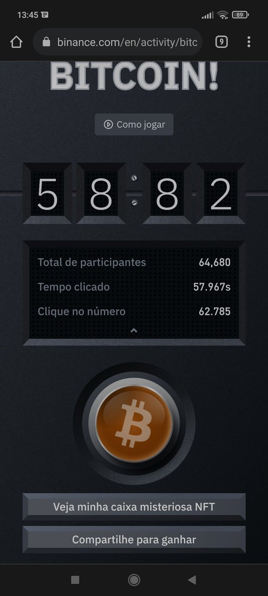 #BitcoinButton #Binance  Nft moeda de ouro.