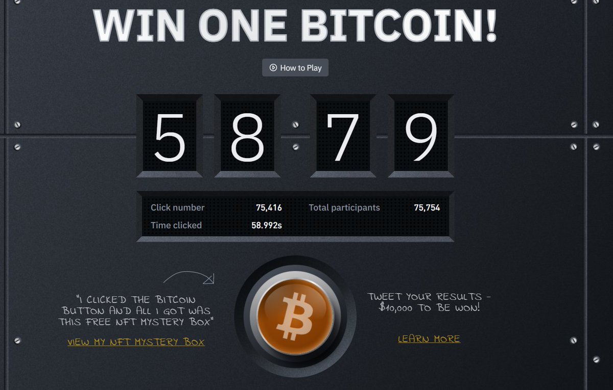 Estevaobz's tweet photo. :)  #BitcoinButton  #Binance. https://t.co/AYBVnEXkmn