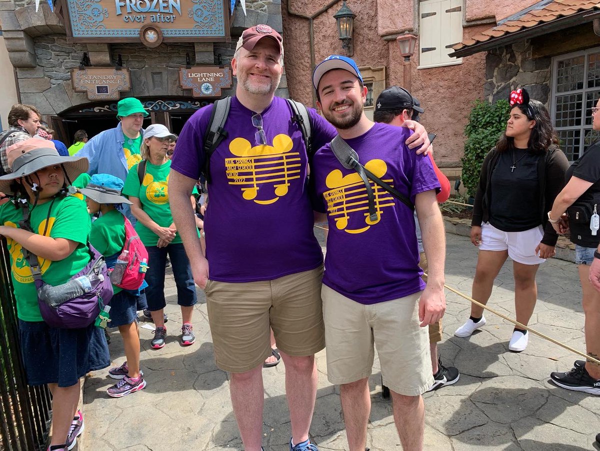 BshsChoirs's tweet photo. 10,000 steps before noon? Must be Day 1 of #BSHSChoirOrlandoTakeover https://t.co/jPfxOksvEZ