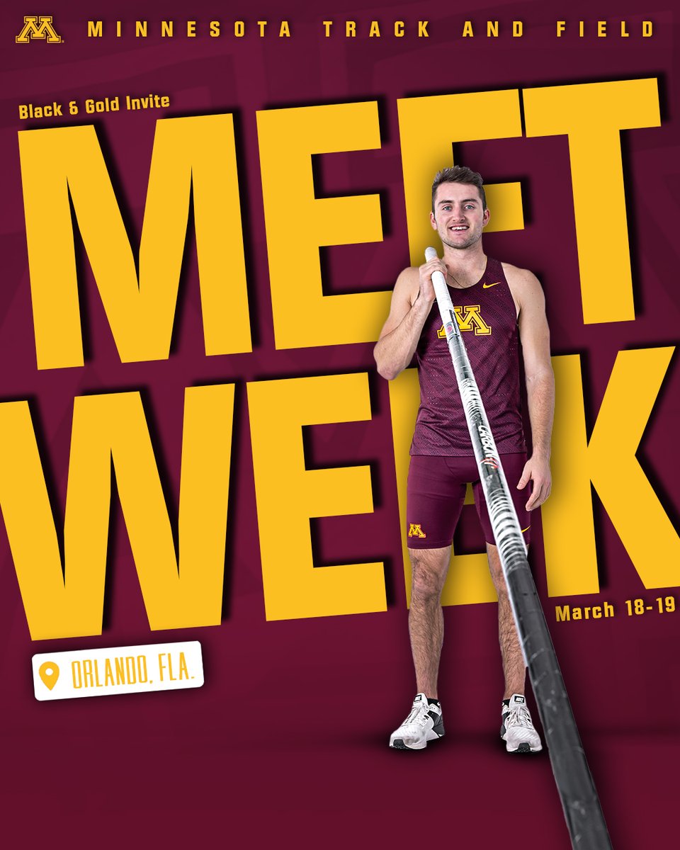 We compete OUTDOORS this weekend! #ncaaTF 

🔜 Orlando, Fla.