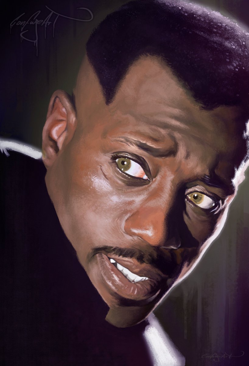 Confuse_Art's tweet photo. Blade: Tha Daywalker https://t.co/17aKWfFBQ4