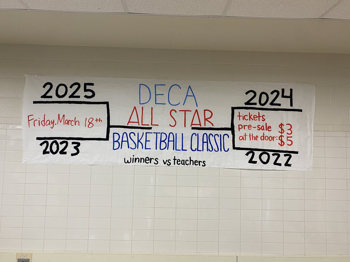 Edison’s DECA All Star Basketball Classic is this Friday, March 18 @ 7:00 PM in the gym. Doors open @ 6:45 PM. Presale tickets $3 in the cafeteria on Thursday and Friday. $5 at the door.  Come support DECA and all of the classes. <a href="/EdisonHSEagles/">Thomas A. Edison HS</a> <a href="/ehs_leadership/">Edison Leadership</a>  <a href="/gbodmarketing/">gbodmarketing</a>