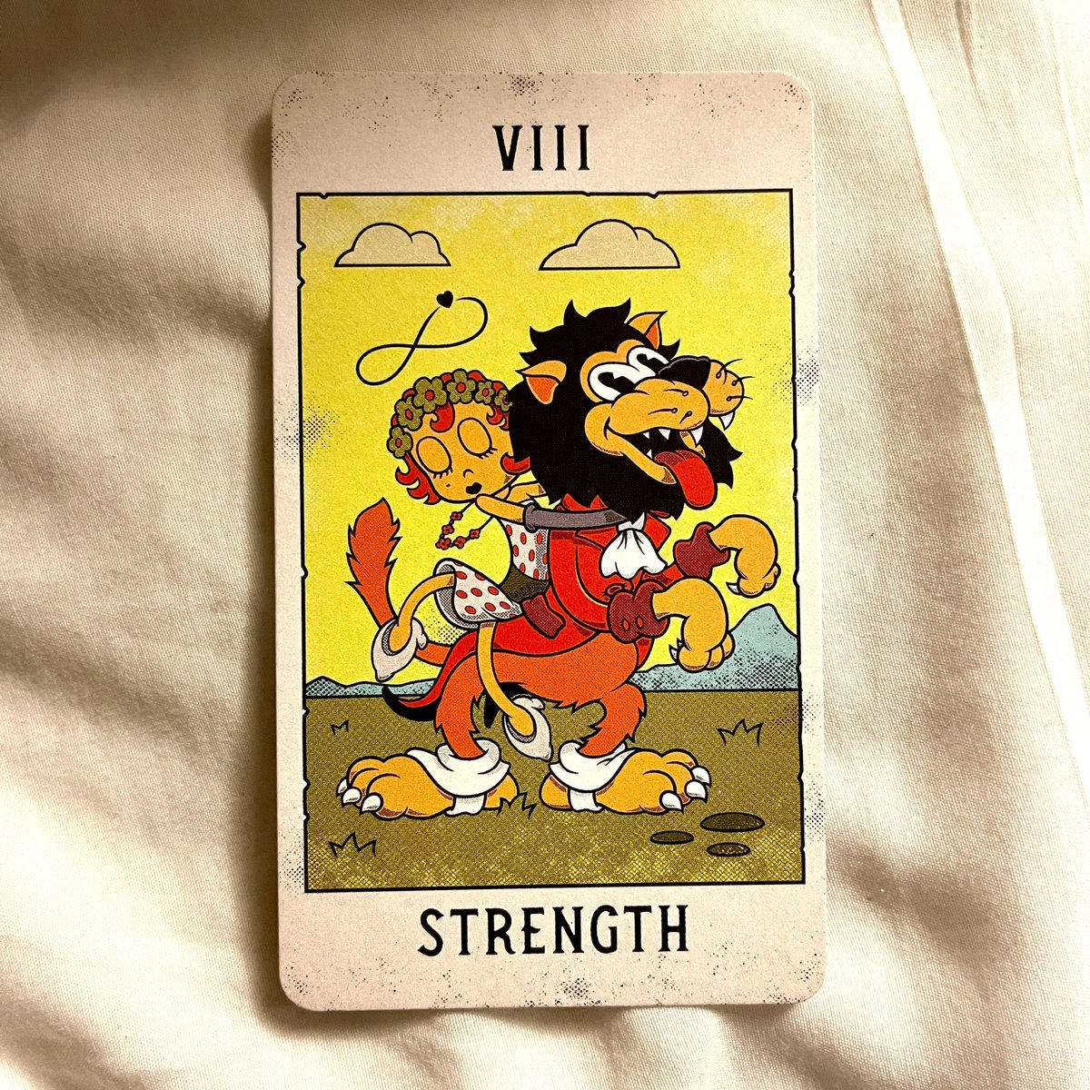 winterseverus's tweet photo. #Tarot of the Day: The Strength - Forget Half-hearted goals-concentrate your strength on the task in hand, use wisdom, seize the day and live life to the full! (Tarot Deck: Mystical Medleys) #tarotreading  #divination #witchcraft #witchesoftwitter https://t.co/gJ0vAxuw0z