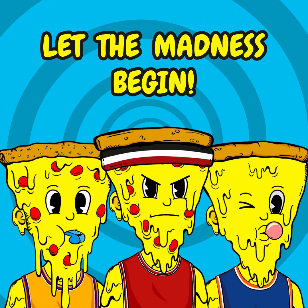 gopizzau's tweet photo. #MarchMadness round one of the #FirstFour starts TONIGHT!! #ShowMeYourPizza and who out there has any of them making it to round 2 of the bracket????
#gopizzau #NFT #ETH #NFTCommunity https://t.co/zHT9hcgtla