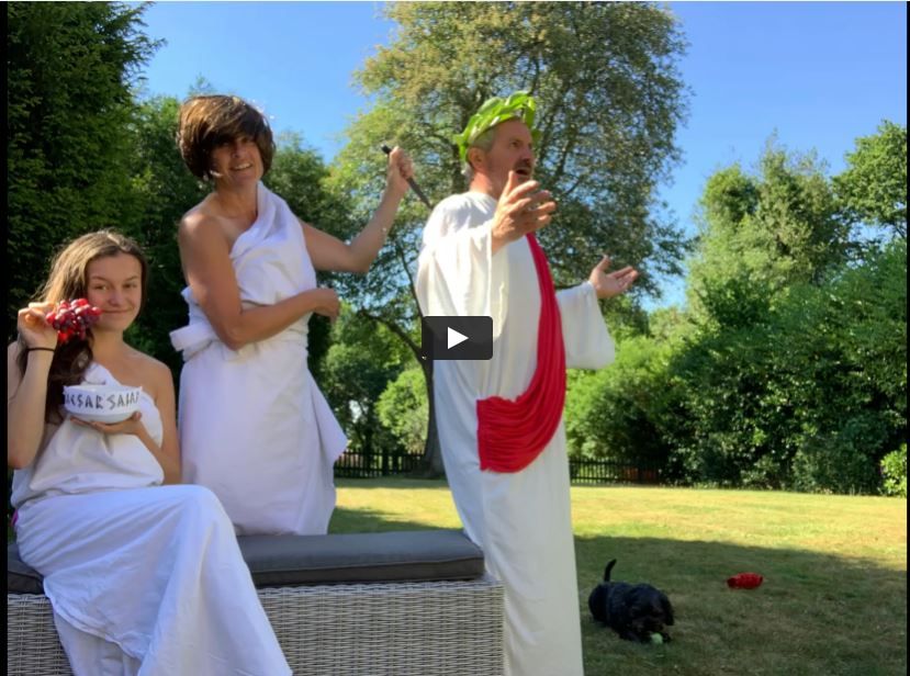 Caterham_School's tweet photo. See you at 7.00pm! Insta @CaterhamEnglish Ahh, the memories - P.S. you all looked AMAZING #CreateABuzz https://t.co/zJG7D59dok