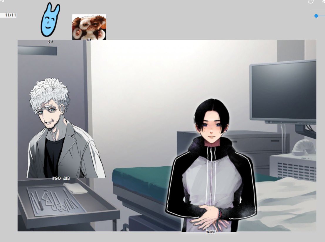 今日はカタシロとエビフライ回してもらった!!俺の考えた最強美少年👊👊👊劇中1度もみんなに見せなかった笑顔差分…楽しかった〜〜! 