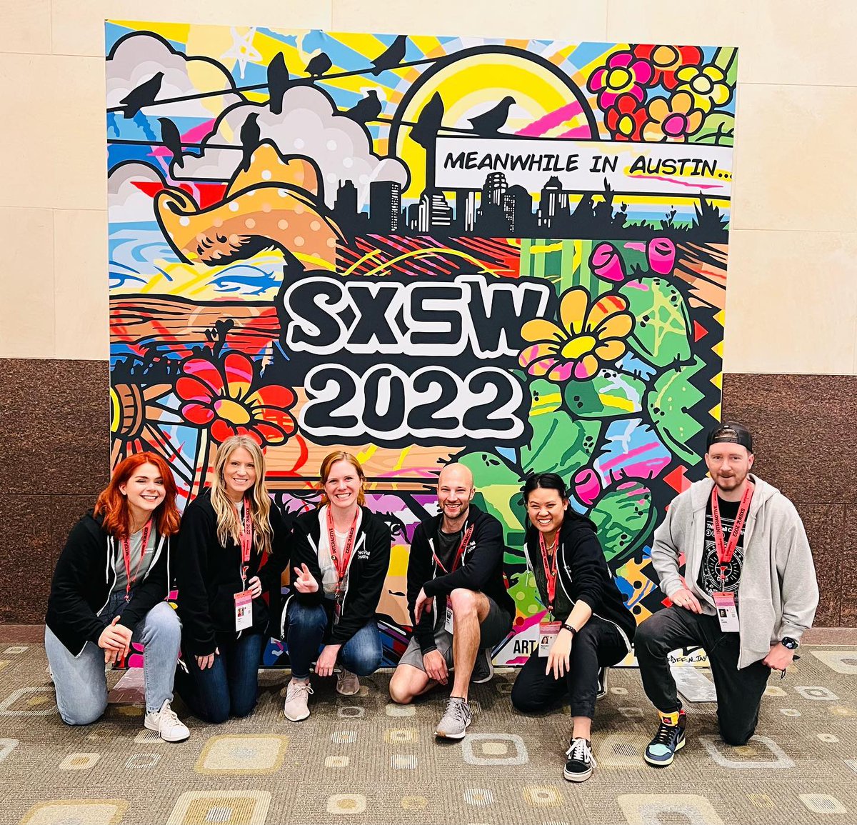 3RCTeam's tweet photo. Day 5 of 3RC at Interactive #SXSW, another big lineup of NFTs, DAOs, BBQ, and FOOA (Fear of Overusing Acronyms). https://t.co/qh6LLhPgHk