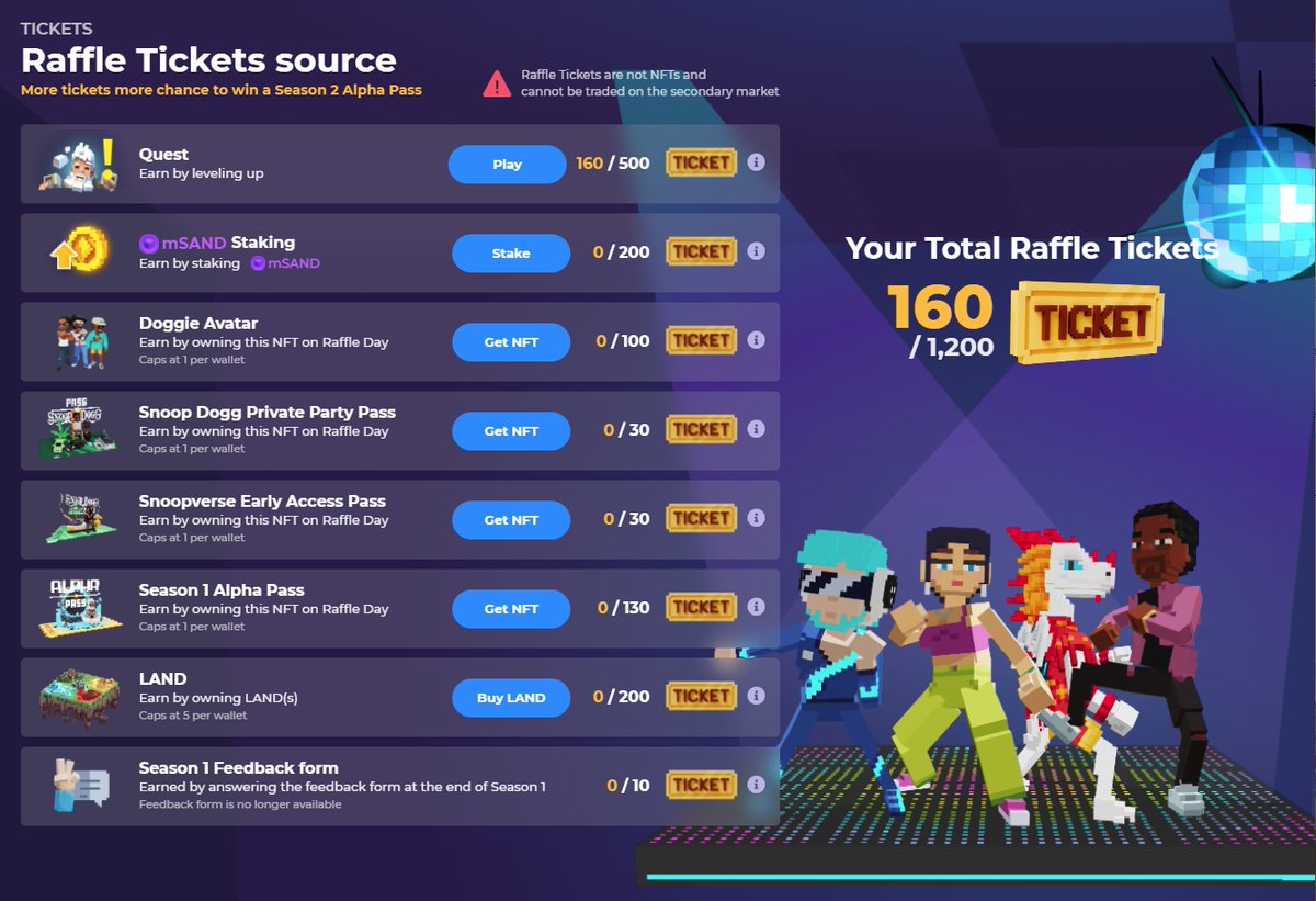 Kwang_ioi's tweet photo. @TheSandboxGame I just participated in the daily #SandboxAlphaS2Contest for a chance to earn up to 1,000 $SAND! Starting March 14 -  Show your Raffle Tickets. Check out my screenshot below! 👇 #SandboxAlphaS2 https://t.co/HxDMqyHBnq