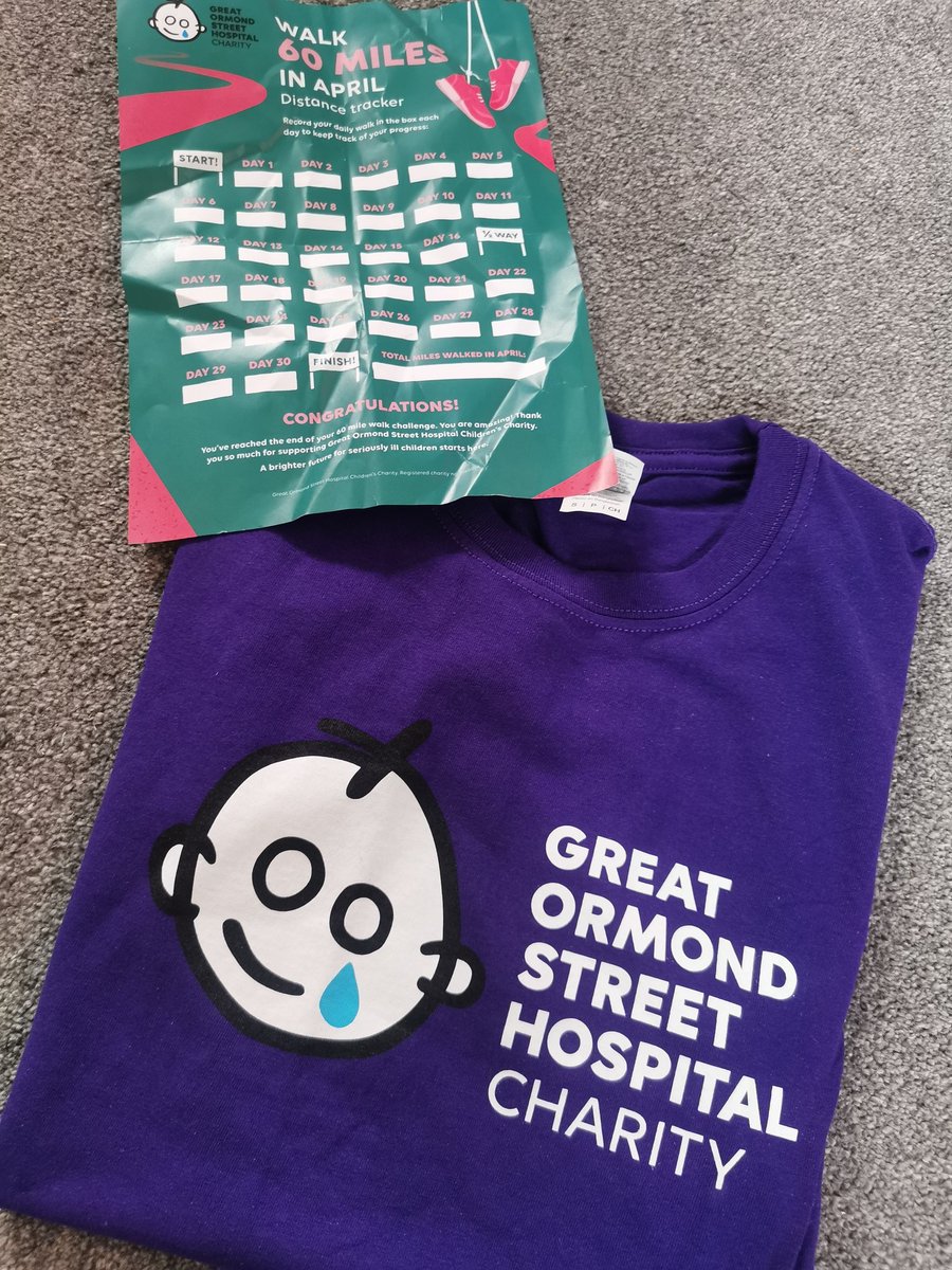 annamacp118's tweet photo. Looking forward to starting my 60 miles in April challenge while raising money for the amazing @GOSHCharity.🥰
Please help me hit my target:
https://t.co/ROxXjgRCjr

#greatormondstreethospitalcharity #60milesinapril #childrenscharity #goodcause  #makingadifference https://t.co/XPFqoNvVPy