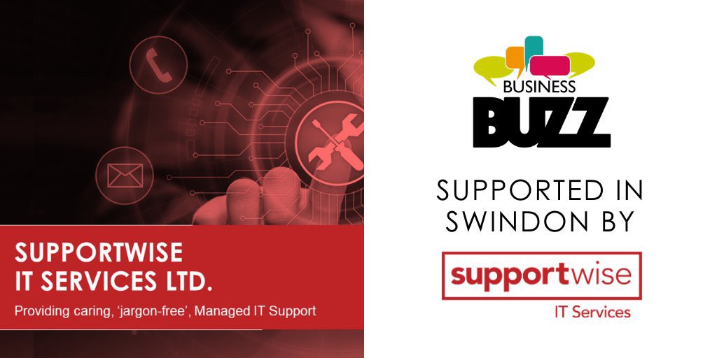 📣 Meet our #Swindon Partners <a href="/SupportWiseIT/">SupportwiseRWB</a>, providing businesses with caring, jargon-free IT management support. Meet the team our March event this Thursday. For help with your business IT call 0330 113 7749 or, visit bit.ly/3vt56Jh