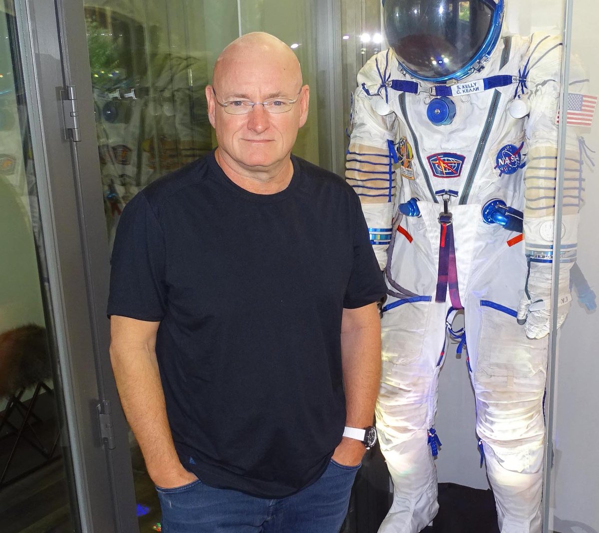 marksamuelson's tweet image. Read my interview today with astronaut Scott Kelly who is countering the Russian space chief over Russian threats involving the International Space Station, DenverGazette.com